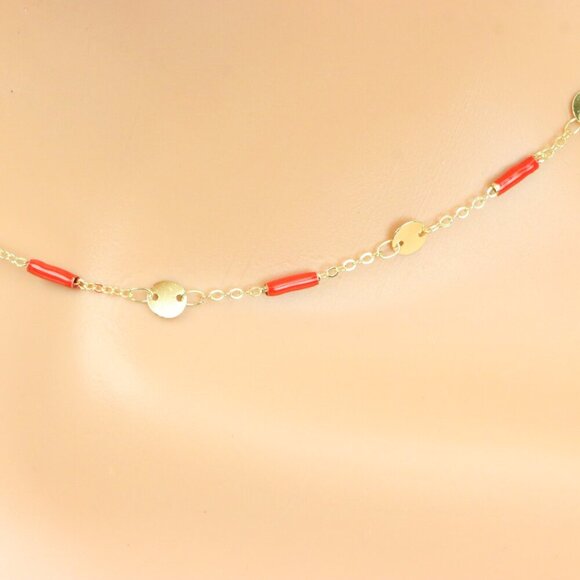 Minimalist Necklace Chain, Elegant Jewelry for Women & Girls | MLCRC1888 - Picture 10 of 10